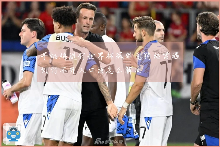 手机端进行世界杯冠军竞猜经常遇到打不开入口该怎么解决