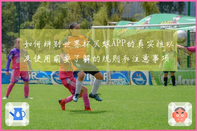如何辨别世界杯买球APP的真实性以及使用前要了解的规则和注意事项