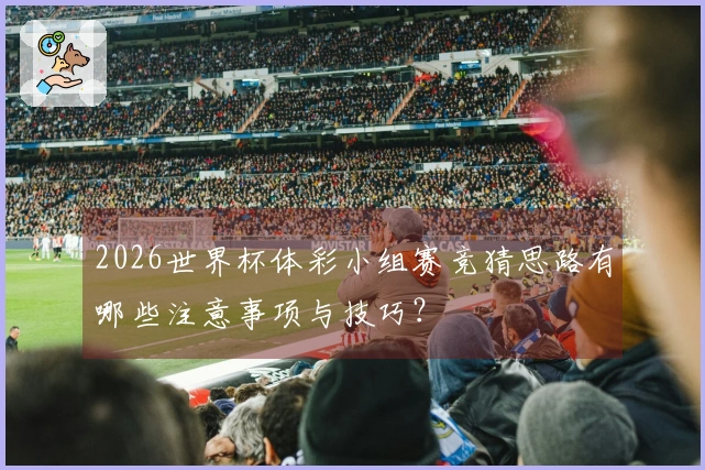 2026世界杯体彩小组赛竞猜思路有哪些注意事项与技巧？