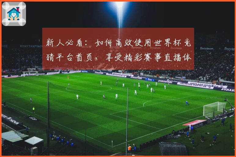 新人必看：如何高效使用世界杯竞猜平台首页，享受精彩赛事直播体验！